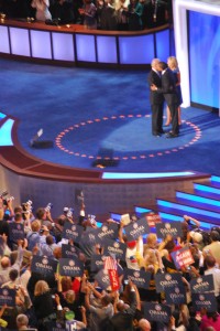 Obama Makes Surprise Early Convention Appearance